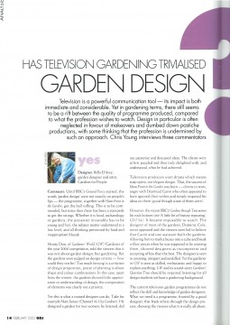 Garden Design Journal, Feb 2005