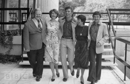 PM@1 Donny Macleod, Marian Foster, Bob Langley, Jan Leeming, David Seymour 7 Sept 1976