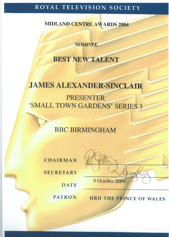 James Alexander-Sinclair RTS
