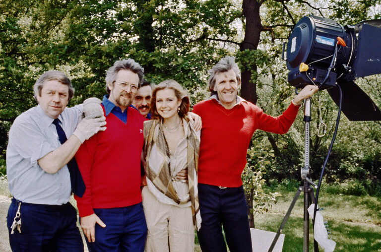 Pebble Mill at One fashion item, with the lighting crew – What Was ...